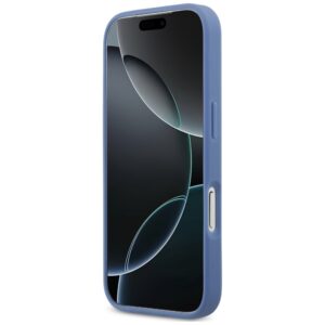 Dėklas Guess 4G Double Card Triangle, skirtas iPhone 18 Pro / 17 Pro, mėlynas - Image 5