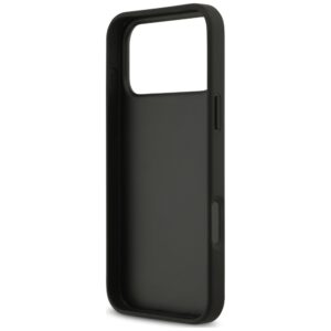 Dėklas Guess 4G Double Card Triangle, skirtas iPhone 18 Pro Max / 17 Pro Max, juodas - Image 7