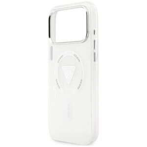 Dėklas Guess IML Gradient Triangle Logo MagSafe, skirtas iPhone 18 Pro Max / 17 Pro Max, skaidrus - Image 6