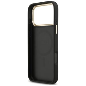 Dėklas Guess 4G Strass Logo MagSafe, skirtas iPhone 18 Pro Max / 17 Pro Max, juodas - Image 7
