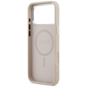Dėklas Guess Triangle Logo MagSafe, skirtas iPhone 18 Pro Max / 17 Pro Max, rožinis - Image 7