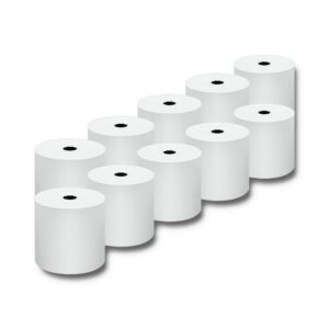 Qoltec 51892 Terminis ritinys 80 x 80 | 55g/m2 | 10 vnt | Be BPA