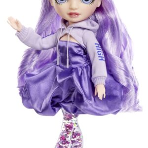 Rainbow High Sparkle & Shine Fashion Dolls- Viola (Purple) - Image 3