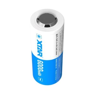 26650 3,6 V ličio jonų 6000 mAh baterija su apsauga - Image 3
