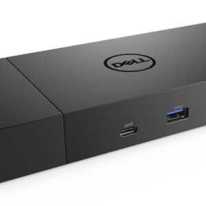 DELL WD19S-130W Vielinis USB 3.2 Gen 2 (3.1 Gen 2) Type-C Juoda - Image 2