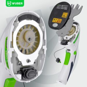 Akumuliatorinis 2 viename gyvatvorių ir žolės trimeris 7,2 V, pjovimo plotis 120 mm, USB-C W23320 WUBER - Image 2