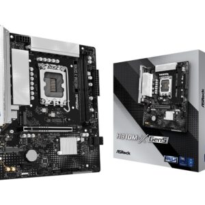 Asrock H810M-X Gen5 Intel H810 LGA 1851 (Socket V1) „micro ATX“