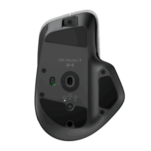 Logitech MX Master 4 Belaidė pelė RF Wireless + Bluetooth, 8000 DPI, Graphite - Image 3