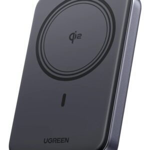 Ugreen Powerbank 45763, 10000mAh Belaidis įkrovimas Pilka