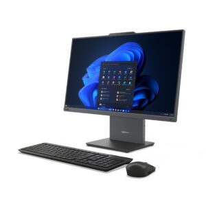 Lenovo ThinkCentre neo 50a 24 Gen 5 Intel Core 5 210H 60,5 cm (23.8") 1920 x 1080 pikseliai Viskas viename kompiuteryje 16 GB DDR5-SDRAM 512 GB SSD Windows 11 Pro Wi-Fi 6 (802.11ax) Pilka - Image 2