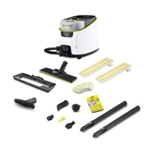Kärcher SC 5 DELUXE SIGNATURE LINE Cilindrinis garinis siurblys 1,3 L 2250 W Juoda, Balta