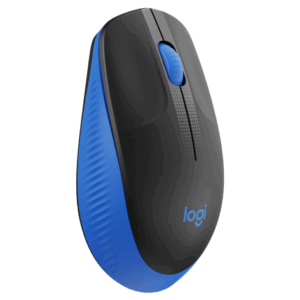 Logitech M190 Full-Size Belaidė pelė, RF Wireless, 1000 DPI, Mėlyna - Image 2