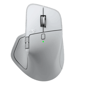 Logitech MX Master 4 for MAC Belaidė pelė RF Wireless + Bluetooth, 8000 DPI, White Silver