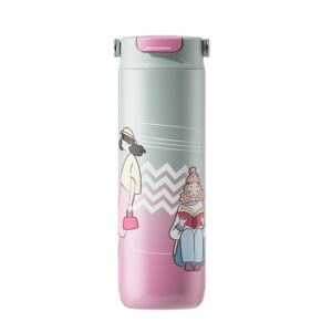 Vaikams skirtas termo puodelis MAESTRO MR-1644-C-NEW GIRLS 600 ml