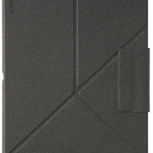 Onyx Boox Note Air 5 C/6 C Dėklas su atverčiamu dangteliu tamsiai pilkas