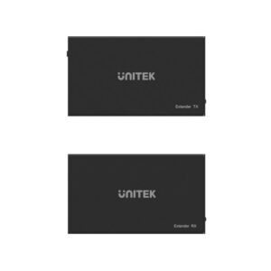 UNITEK V100A tinklo stiprintuvas Tinklo siųstuvas Juoda - Image 3