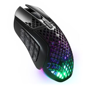 Steelseries Aerox 9 kompiuterio pelė Žaidimams Abiems rankoms RD belaidis ryšys + „Bluetooth“ Optinis 18000 DPI - Image 1