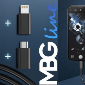 MBG line W300 2 m DUO 8 mm inspekcinė kamera - Image 3