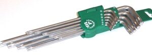 JONNESWAY TORX 10 vnt. ilgi antgaliai H12S110S