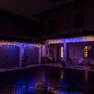 PAŽANGIOSIOS VADOVAUJAMOS ICICLES TWINKLY 190 RGB 5X0.7M - Image 3