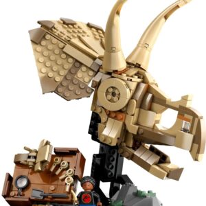 LEGO JURASSIC WORLD 76969 Dinozaurų fosilijos: Trikeratopso kaukolė - Image 3