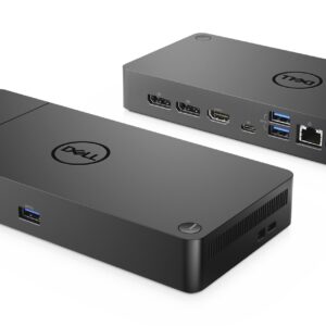 DELL WD19S-130W Vielinis USB 3.2 Gen 2 (3.1 Gen 2) Type-C Juoda - Image 3