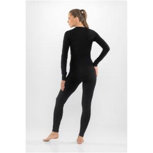 Moteriški termoapatiniai VIKING Meriboo Lady Set Merino juodi S - Image 2