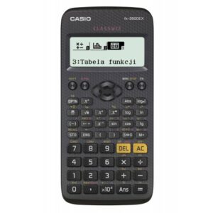 CASIO MOKSLINIS SKAIČIUOTUVAS FX-350CEX, 379 FUNKCIJOS, 77X166 MM, JUODAS - Image 1