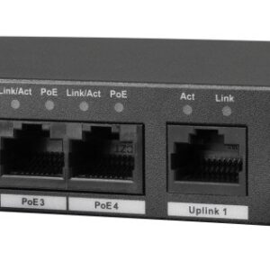 BCS BCS-L-SP04G02G(2) Ne-valdomas Gigabit Ethernet (10/100/1000) Maitinimas per Eternetą (PoE) Desktopas Juoda - Image 3
