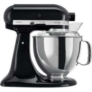 KitchenAid 5KSM175PSEOB plakiklis Pastatomas plaktuvas 300 W Juoda, Nerūdijančiojo plieno
