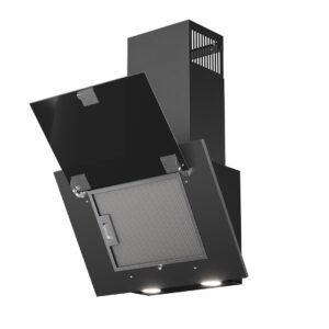 MAAN Vertikalus PG 50 stogelis matinės juodos spalvos