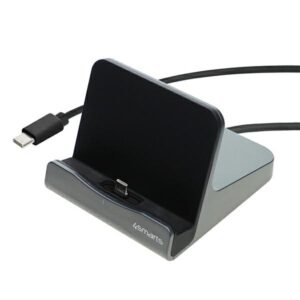 4smarts planšetinių kompiuterių prijungimo stotelė VoltDock USB-C 60W Gunmetal 462261