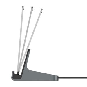 4smarts planšetinių kompiuterių prijungimo stotelė VoltDock USB-C 60W Gunmetal 462261 - Image 5