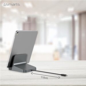 4smarts planšetinių kompiuterių prijungimo stotelė VoltDock USB-C 60W Gunmetal 462261 - Image 9