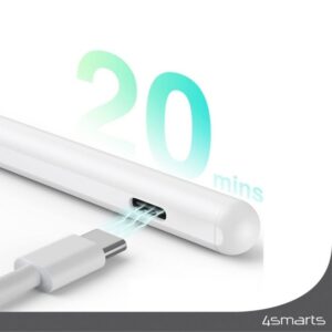4smarts Rysik Active Stylus Pen Pencil Pro 3 baltas 540565 - Image 5