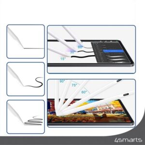 4smarts Rysik Active Stylus Pen Pencil Pro 3 baltas 540565 - Image 6