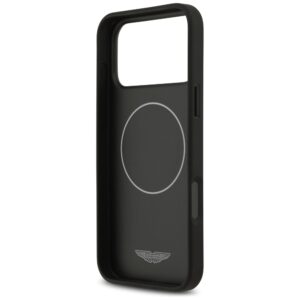Dėklas Aston Martin HC Kevlar Counter Design MagSafe, skirtas iPhone 17 Pro Max, juodas - Image 7