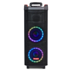 Nešiojama garso sistema 600W (80W RMS) su karaoke, šviesos efektais