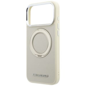 Dėklas Karl Lagerfeld Ring Stand 360 Saffiano Classic Logo MagSafe, skirtas iPhone 18 Pro Max / 17 Pro Max - Image 6