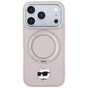 Karl Lagerfeld dėklas su 360° žiediniu stovu Choupette Head Pin MagSafe, skirtas iPhone 18 Pro Max / 17 Pro Max - Image 3
