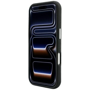Dėklas Karl Lagerfeld Grained Elongated Logo MagSafe, skirtas iPhone 18 Pro / iPhone 17 Pro, juodas - Image 5