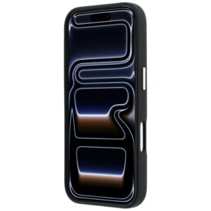 Dėklas Karl Lagerfeld Smooth Big Resin Signature Logo, skirtas iPhone 18 Pro / iPhone 17 Pro, juodas - Image 5