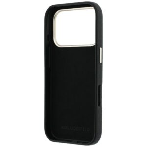 Dėklas Karl Lagerfeld Smooth Big Resin Signature Logo, skirtas iPhone 18 Pro / iPhone 17 Pro, juodas - Image 7