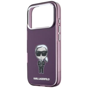 Karl Lagerfeld IML Ikonik Sketch Print MagSafe dėklas, skirtas iPhone 18 Pro / 17 Pro, bordo spalvos - Image 6