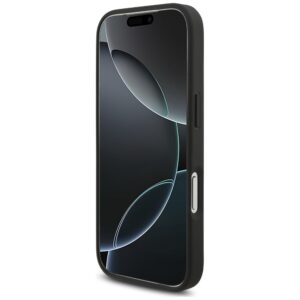 Karl Lagerfeld Saffiano Mono Patch Choupette dėklas, skirtas iPhone 18 Pro / 17 Pro, juodas - Image 5