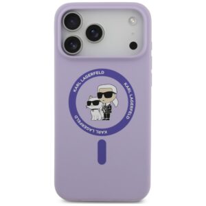 Karl Lagerfeld Silicone Karl&Choupette Ring MagSafe dėklas, skirtas iPhone 18 Pro Max / iPhone 17 Pro Max P - Image 3