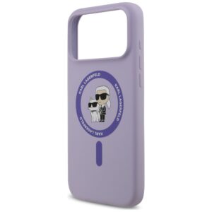 Karl Lagerfeld Silicone Karl&Choupette Ring MagSafe dėklas, skirtas iPhone 18 Pro Max / iPhone 17 Pro Max P - Image 6