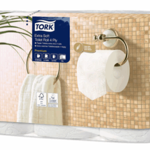 Tualetinis popierius Tork Premium Extra Soft Conventional T4, 4 sl., 9.7cm x 19.1m, 6 vnt./pak - Image 2