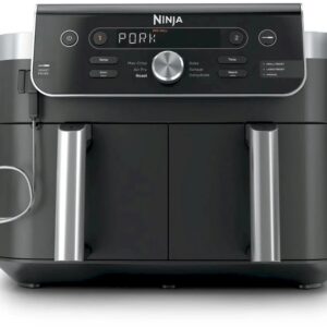 Karšto oro gruzdintuvė Ninja DualZone XL, DZ950EU, 9,5 l, 2470 W, juoda