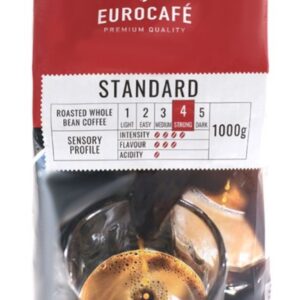 Kavos pupelės Eurocafe Standard 1000 g